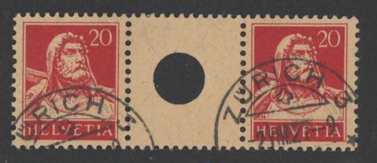 1924 - Tell, 20 c., n° 203, n° S ... 