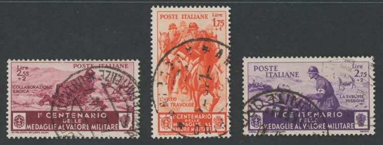 1934 - Medaglie, n° 366/76, ... 