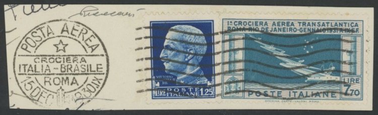 1930 - Crociera 7,70 Lire, PA n° ... 