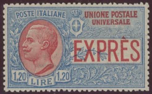 1922 - Non Emesso 1,20 Lire, Ex ... 