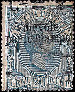 1890 - Valevole per Stampe, n° ... 