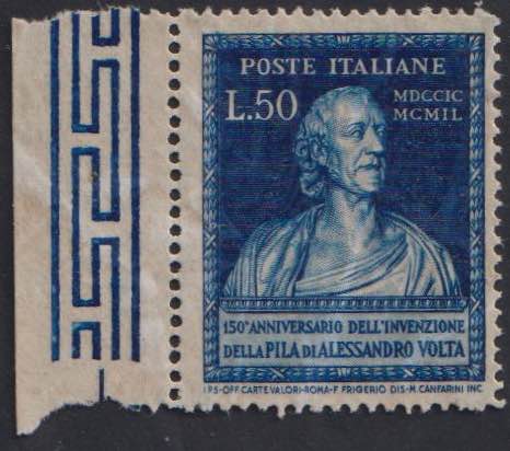 1949 - Volta 50 Lire, n° 612, d. ... 