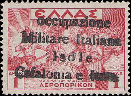 1941 - 1 + 1 d. rosso, PA n° 2, ... 