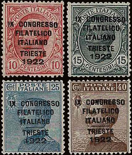 1922 - Congresso Filatelico, n° ... 