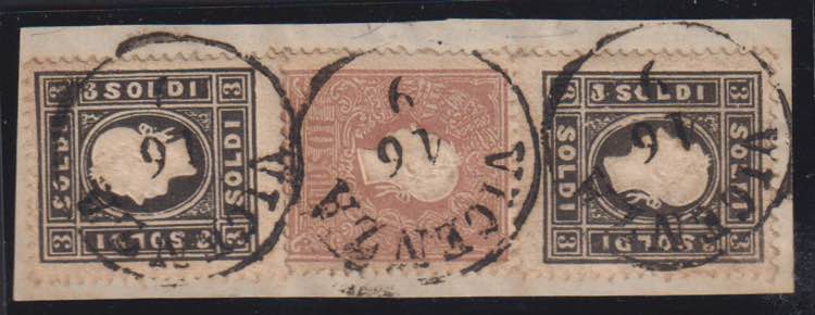 1859 - 3 soldi (x2) + 10 soldi, ... 