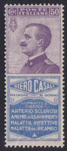 1924 - Siero Casali 50 c., Pubb ... 