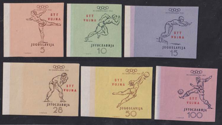 1952 - Olimpiadi non dentellata, ... 