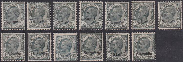 1921/22 - 15 centesimi grigio, ... 