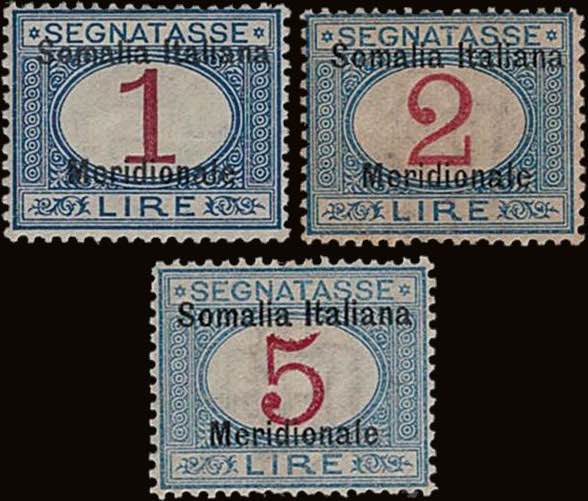 1906 - Somalia Meridionale, Sx n° ... 