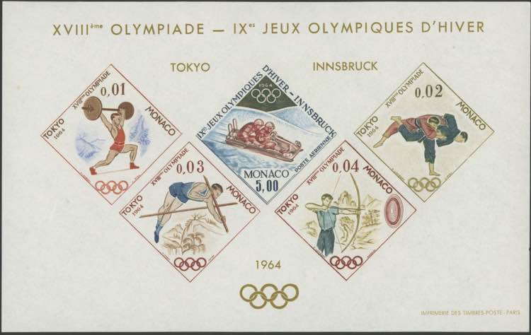 1964 - Olimpiadi di Tokio, BF n° ... 
