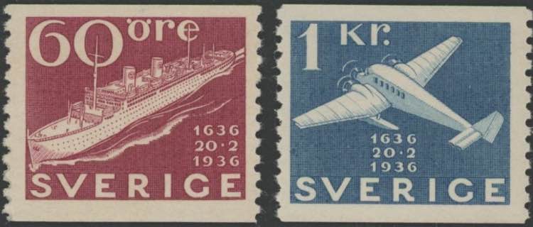 1936 - Poste Svedesi, n° ... 