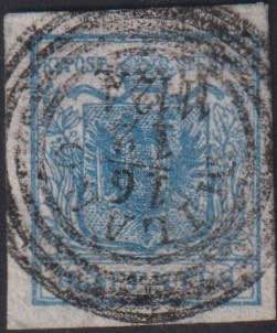1850 - 45 cent. I tipo, n° 10f, ... 