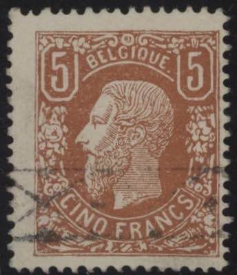 1869 - Leopoldo 5 Fr. (bruno ... 