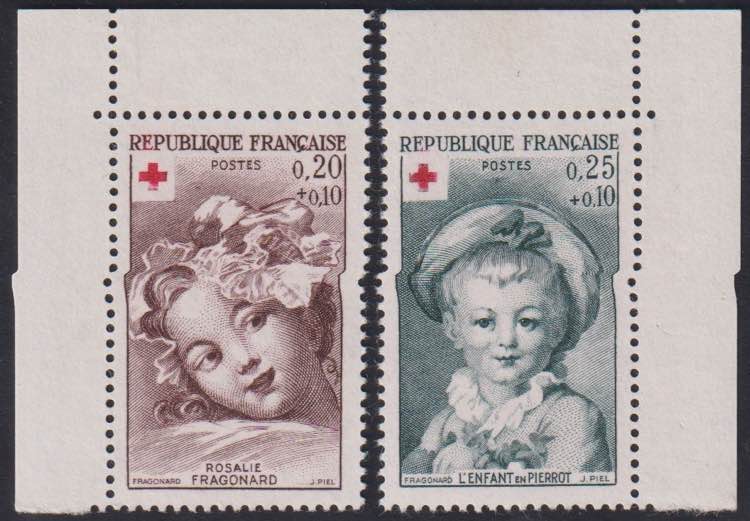 Croce Rossa 1962, n° 1366a/7a ... 