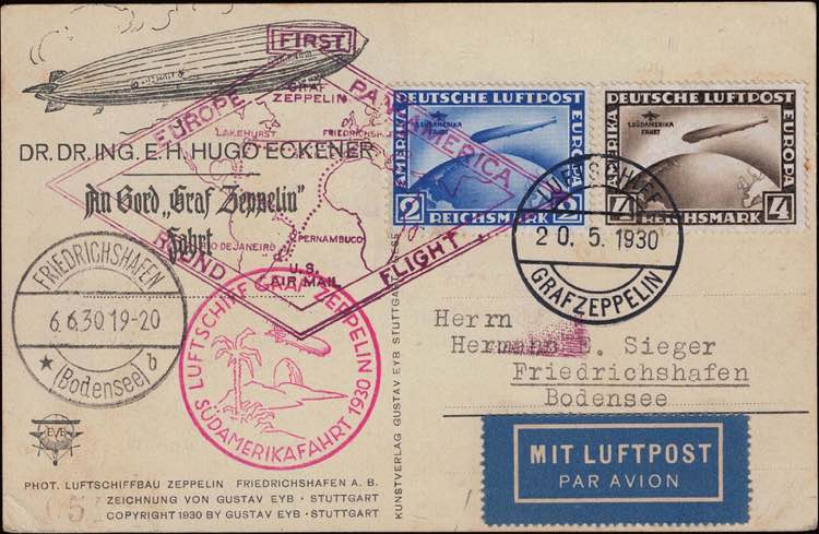 1930 - Sudamerica Fahrt, PA n° ... 
