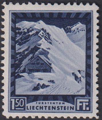 1930 - Vedute 1,50 Fr., n° 105, ... 