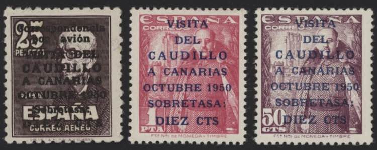 1950 - Visita del   Caudillo a ... 
