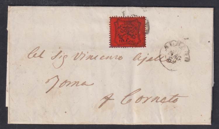 1869 - ALBANO- 2C, 3 pt, 10 cent., ... 