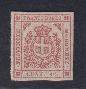 1859 - 40 cent. carminio ... 