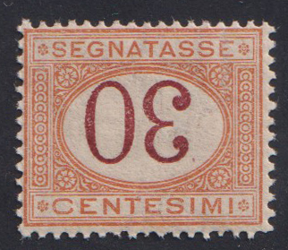 1890/94 - 30 cent., Sx n° 23a, ... 