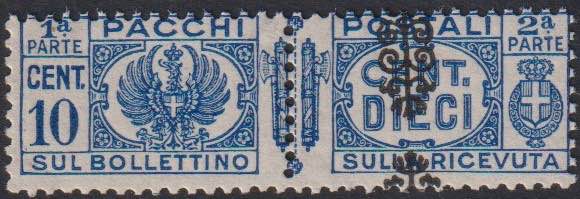 1945 - Sovr. 10 cent., PP n° ... 