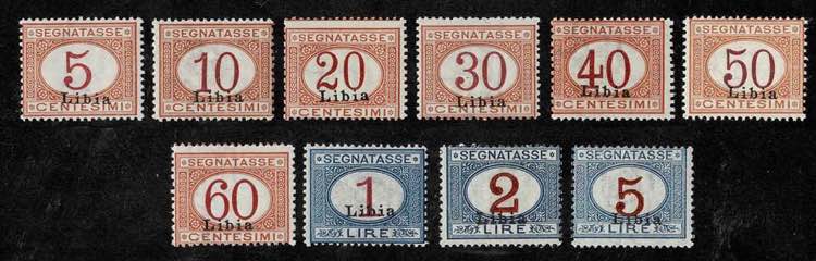 1915 - Sovrastampata, Sx n° 1/10, ... 