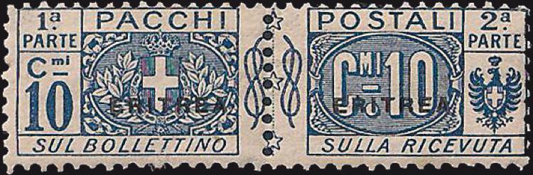 1916 - 10 cent. sovrastampa in ... 