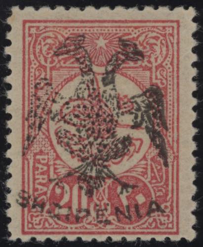 1913 - 20 p. rosa, n° 6, ottimo. ... 