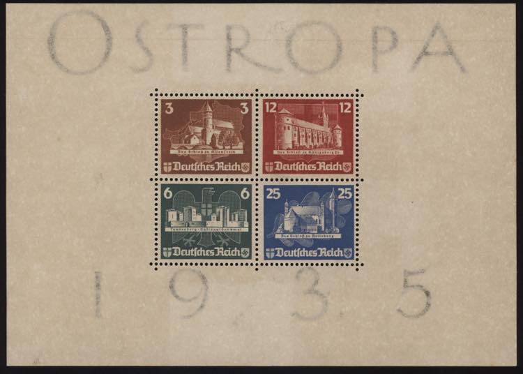 1935 - OSTROPA, BF n° 3, ... 