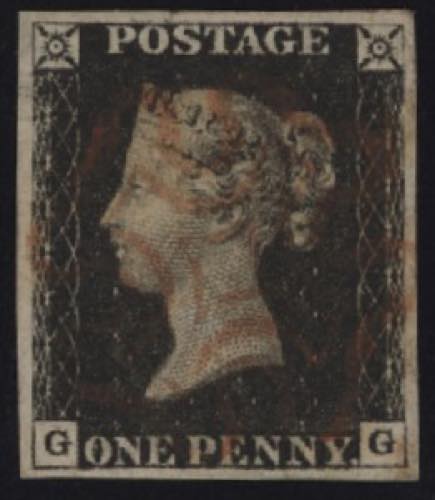 1840 - Penny Black, n° 1 (al ... 