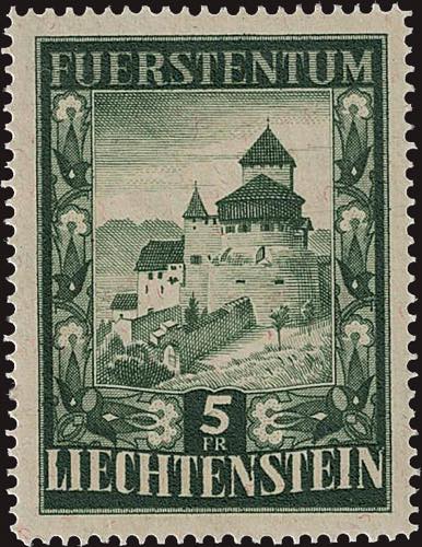 1952 - Castello di Vaduz, n° 272, ... 