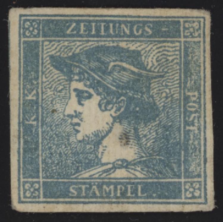 1851 - Mercurio azzurro grigio ... 