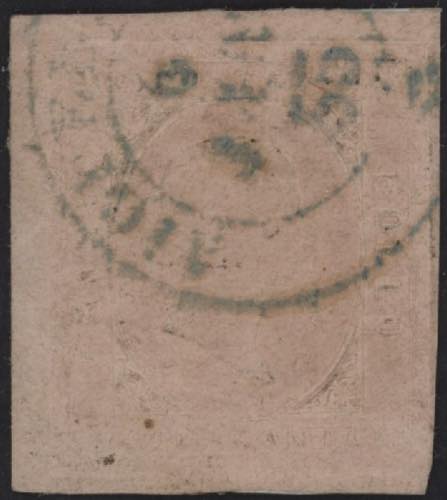 1853 - 40 centesimi rosa, n° 6a, ... 