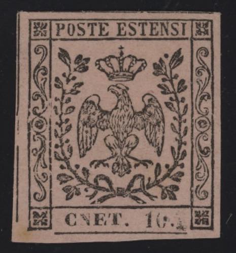 1857 - 10 CNET, n° 9h. Siglato ... 