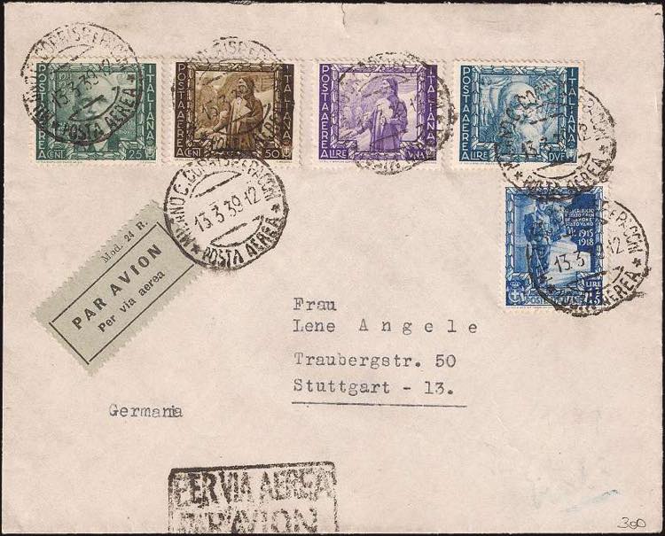 1939 - Impero 1,25 Lire + PA primi ... 