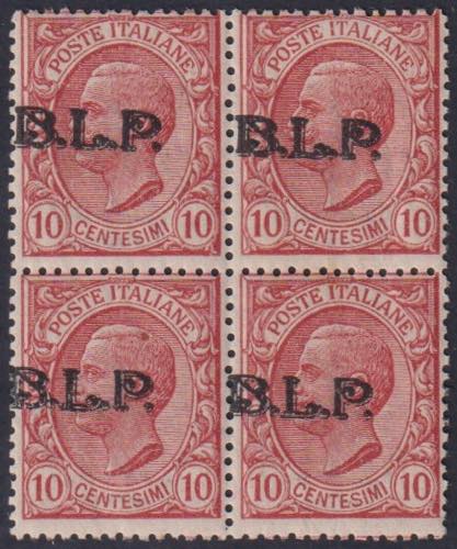 1923 - 10 c. BLP III tipo, BLP n° ... 