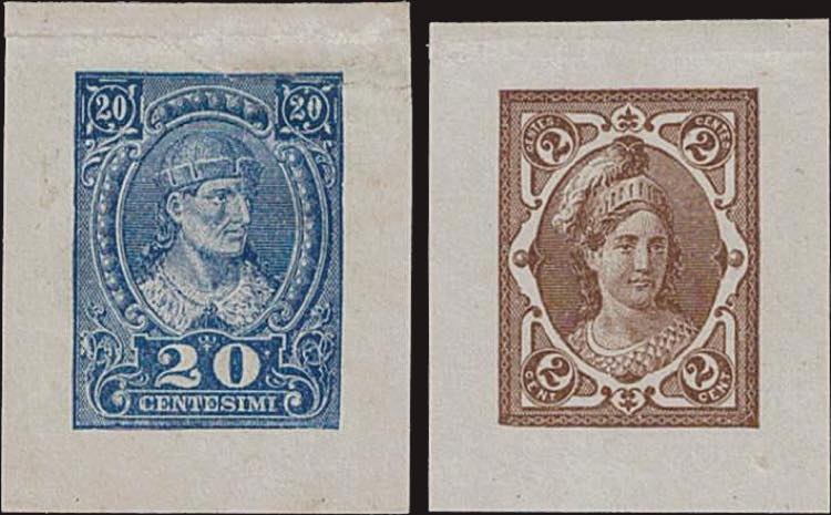 1863 - 2 e 20 cent. - Collezione ... 