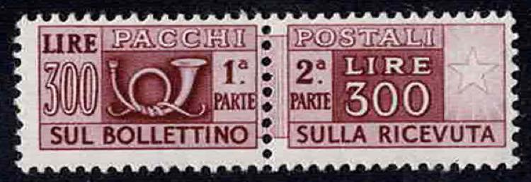 1946 - Pacchi filigrana ruota, PP ... 