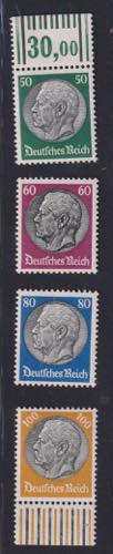 1933 - Hindemburg, n° 441/61 ... 
