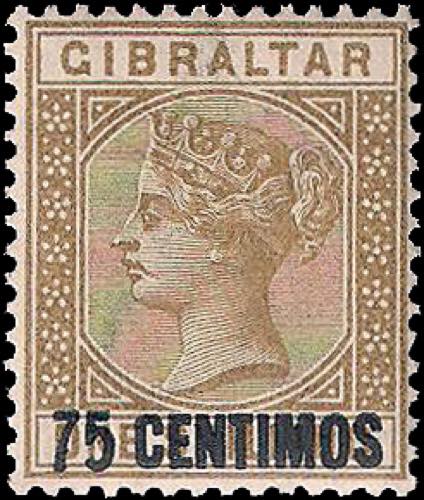 1889 - Vittoria sovrastampata, n° ... 
