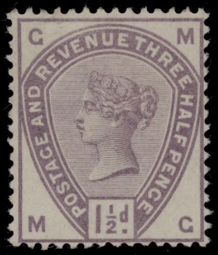 1883 - 1,5 d. violetto, n°77, ... 