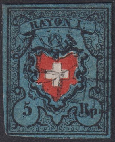 1850 - Croce bianca inquadrata, 5 ... 