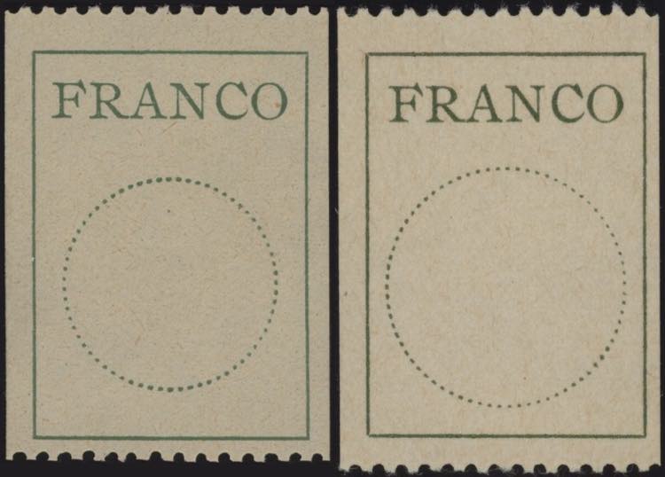 1925 - “FRANCO”, Franchigia ... 