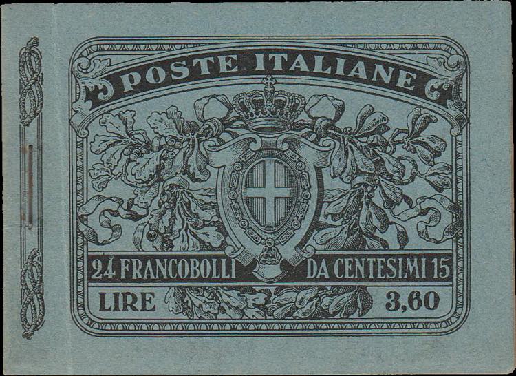 1911 - Stemma 3,60 Lire, Lib. n° ... 