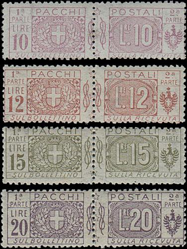 1914 - Pacchi Nodo, PP n° 7/19, ... 