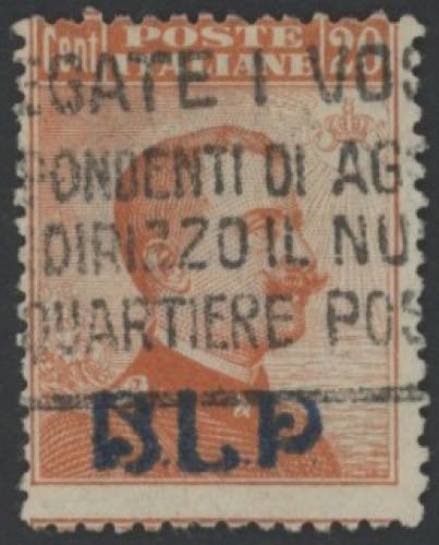 1921 - 20 cent. sovrastampato I ... 
