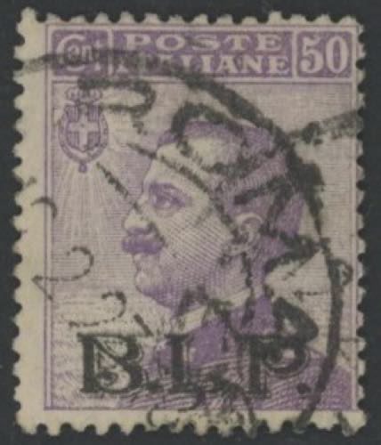1922 - 50 cent. sovrastampato II ... 