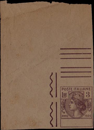 1924 - Enti Semistatali, 3 Lire ... 