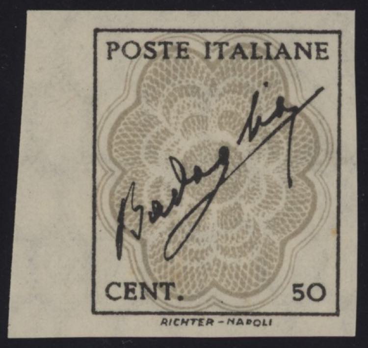 1944 - “Badoglio” 50 cent. ... 