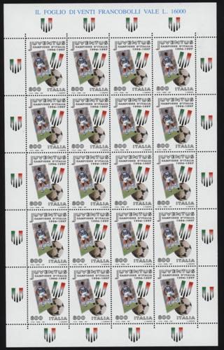 1988 - Lotto di fogli e minifogli ... 